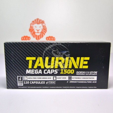 Taurine 1500 Mega Caps 120 капс